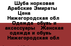 Шуба норковая Арабские Эмираты › Цена ­ 60 000 - Нижегородская обл. Одежда, обувь и аксессуары » Женская одежда и обувь   . Нижегородская обл.